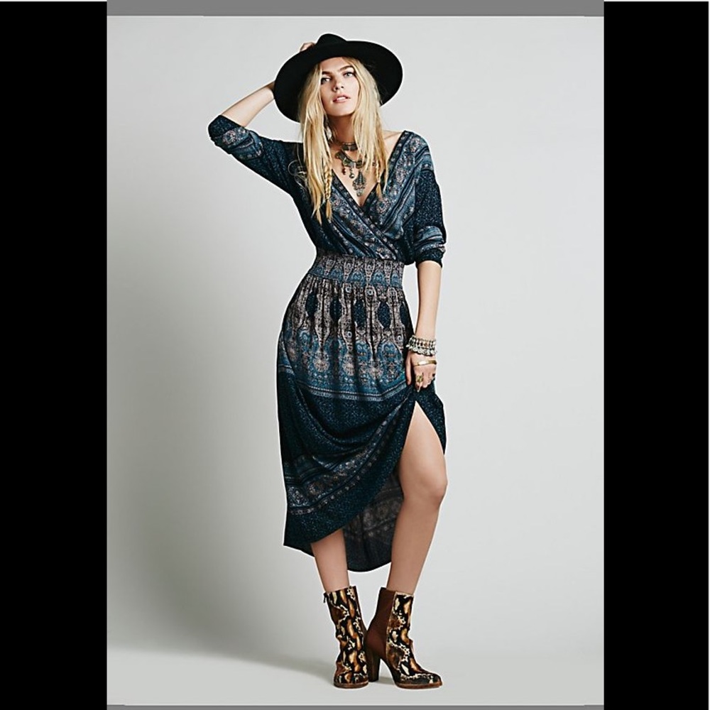 Free People Boho Chic Dress